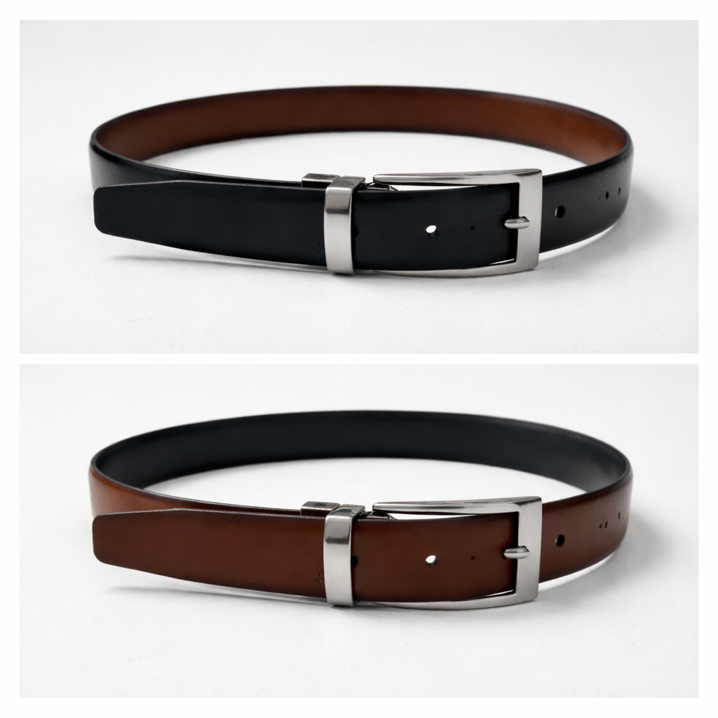 Nice Threads Reversible Leather Belt